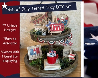 4th of July Tiered Tray DIY Kit