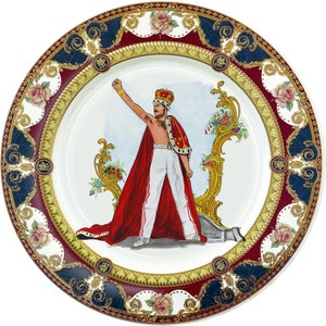 Freddie - Large Fine China Plate - #0777
