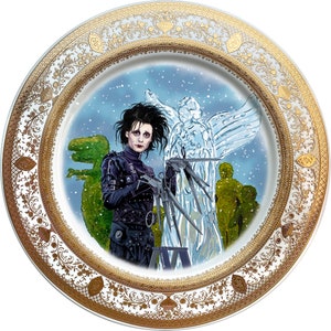 Edward Scissorhands - Large Fine China Plate - #0743