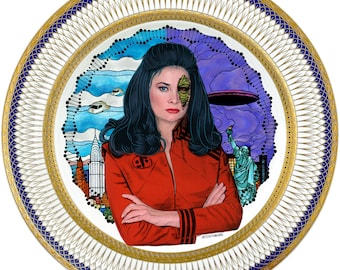 Photo Signée Jane Badler (Diana Dans V) – 8x10 – Avec Hologramme COA