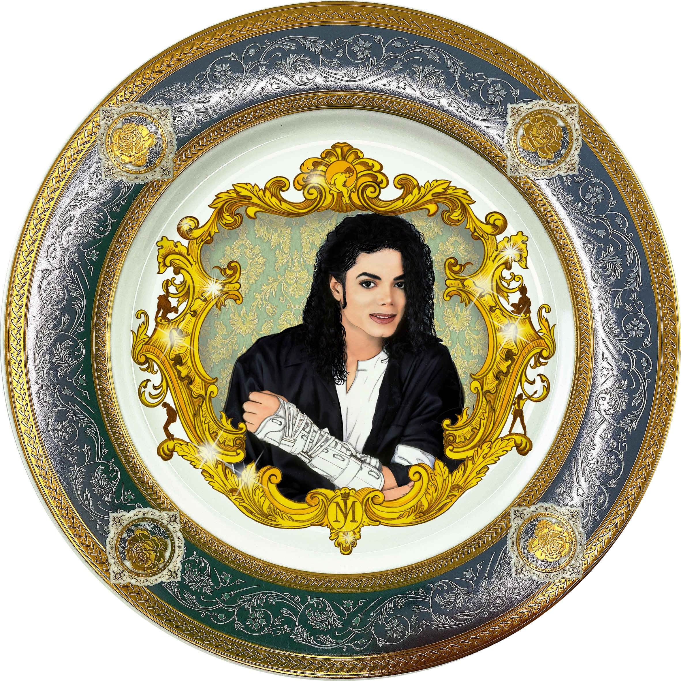 Michael Jackson Plates - Etsy