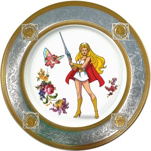 Masters Woman - Vintage Porcelain plate - #0775