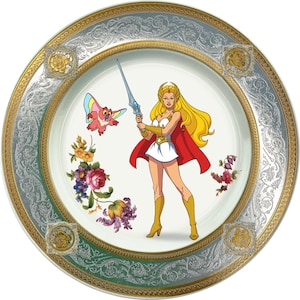 Masters Woman - Vintage Porcelain plate - #0790