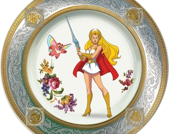 Masters Woman - Vintage Porcelain plate - #0790