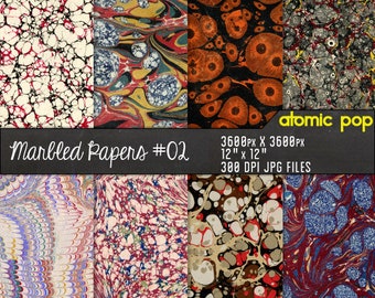 Instant Download // Antique Marble Book Cover Mulberry Paper Digital Paper// Textured Hi Res Decoupage