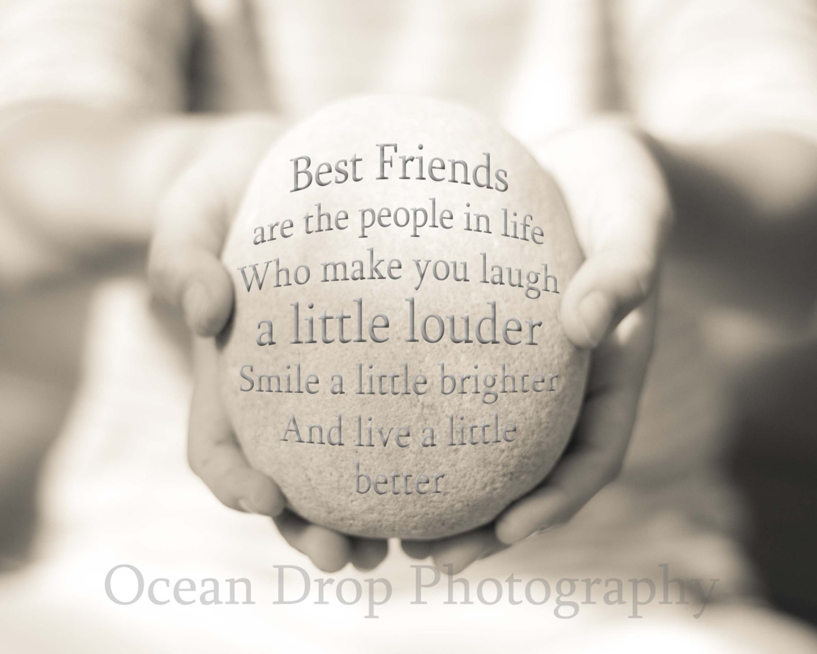 Friendship Quote Print Gift for a friend Best Friend Gift Etsy