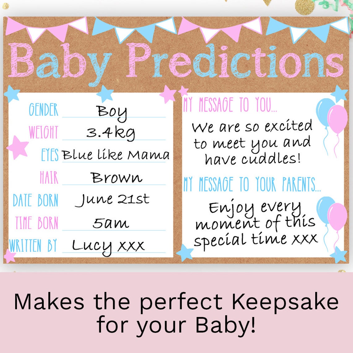 gender reveal party games printable gender reveal games