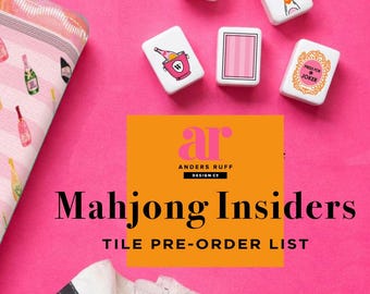 Mahjong Tile Early Access Pass (Digital Download) | 5 Credit | Be First to Shop | Anders Ruff