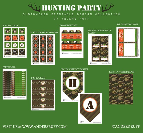 Hunting Camouflage Deer Elk Cabin Antlers Outdoors Camping Etsy
