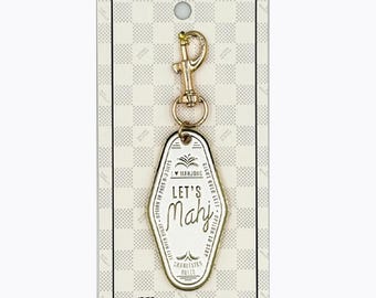 Let's Mahj Keychain Charm