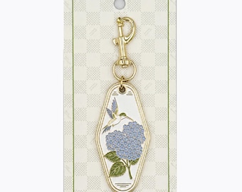 House of Hydrangea Keychain Charm