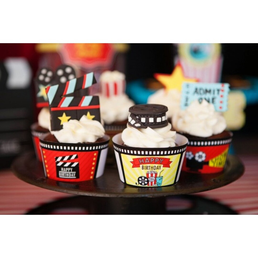 Movie Ticket Birthday Party - Printable Customized Package - Etsy