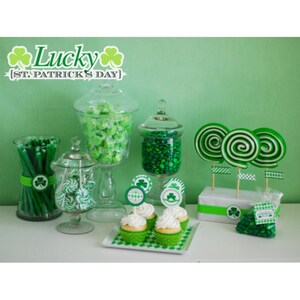 Lucky St. Patrick's Day Party Printables Printable DIY Collection image 1