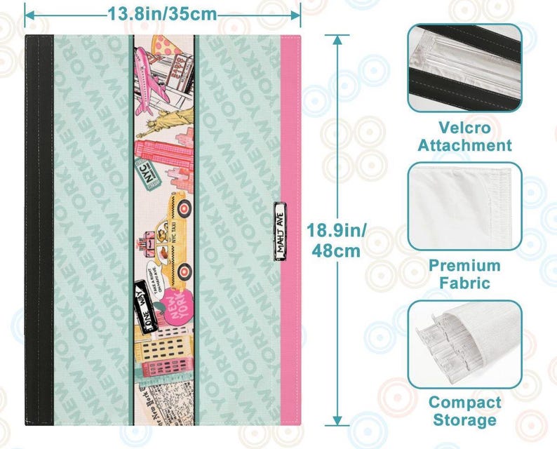 Mahj & The City Mahjong Rack Pusher Set with Bag | NYC Mahjong Accessories | Acrylic Mahjong Racks | Manhattan Mahjong Collection Gift image 3