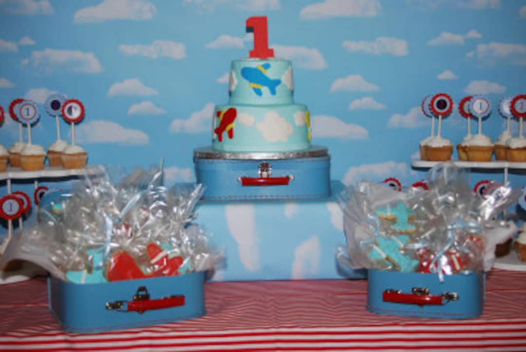 Airplane Birthday Party Printables - Printable Customized Package - Etsy