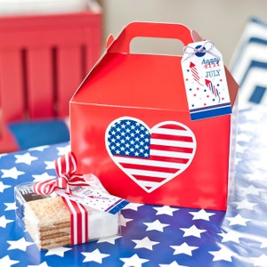 All American 4th of July Party Printables Printable DIY Collection image 2