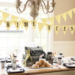 Spy Party Fingerprinting Kit | Detective Printable Cards & Sign | Crime Scene Kids Activity | Instant Download Party Decor Favors image 12