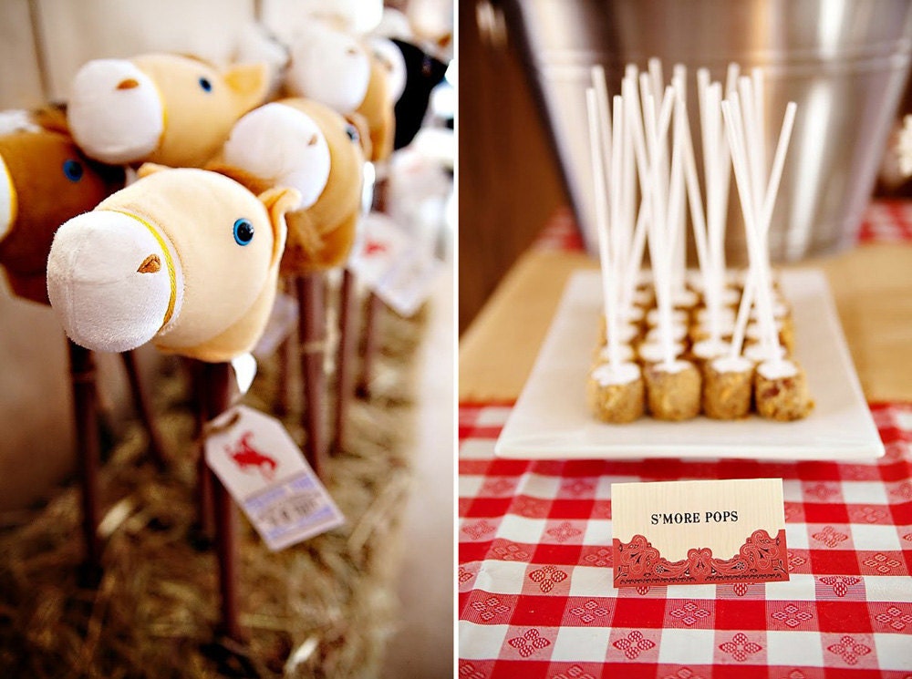 Cowboy Western Horse Rodeo Country Farm Horseback Riding Birthday - Printable Customized Package
