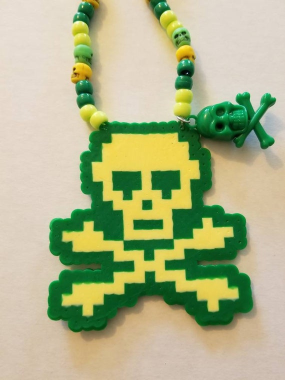 skull bead necklace