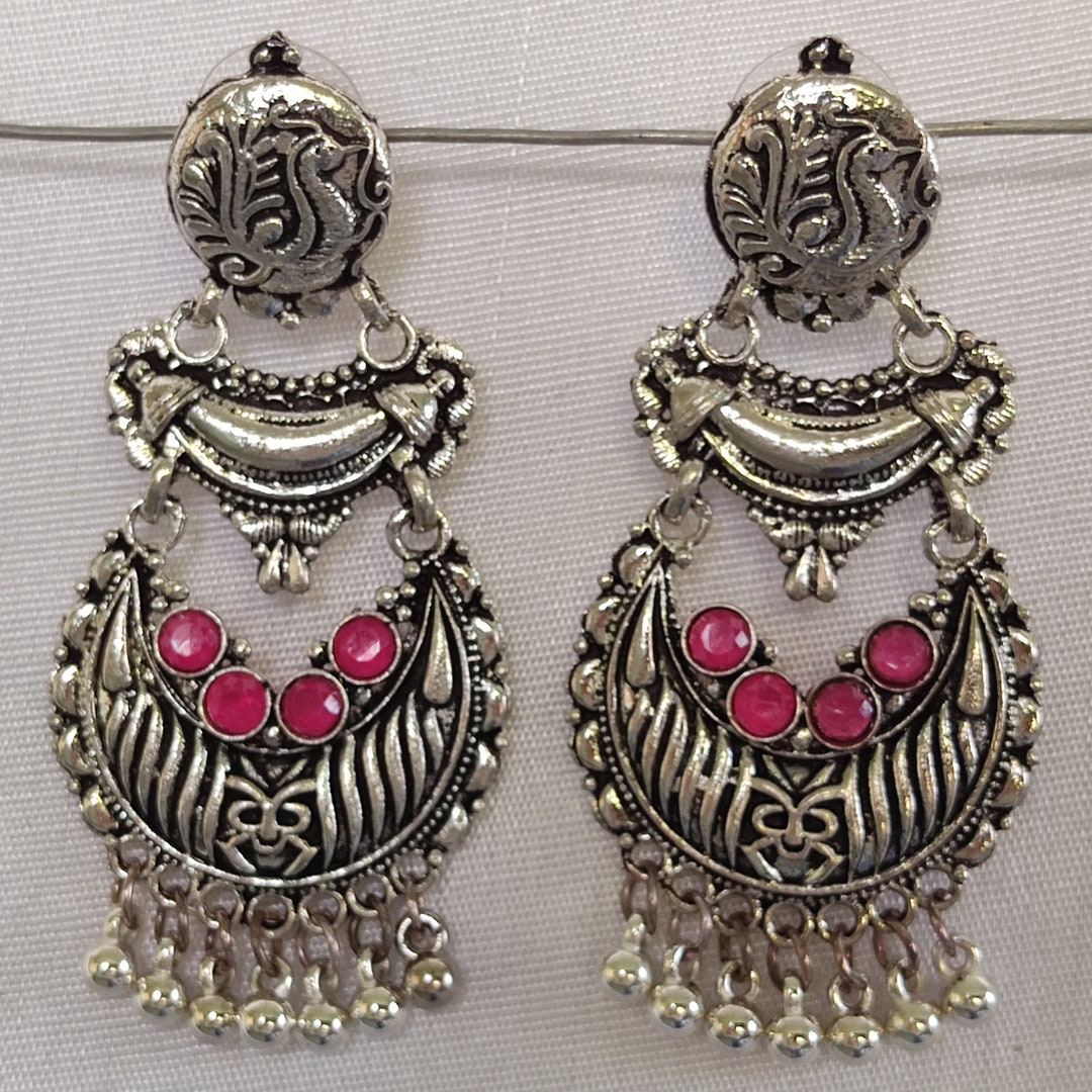 Orecchini pendenti etnici tribali gypsy orecchini pendenti turchese per donna orecchini pendenti artigianali boho fatti a mano in filigrana