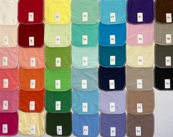 Cloth Wipes- Pick your own color