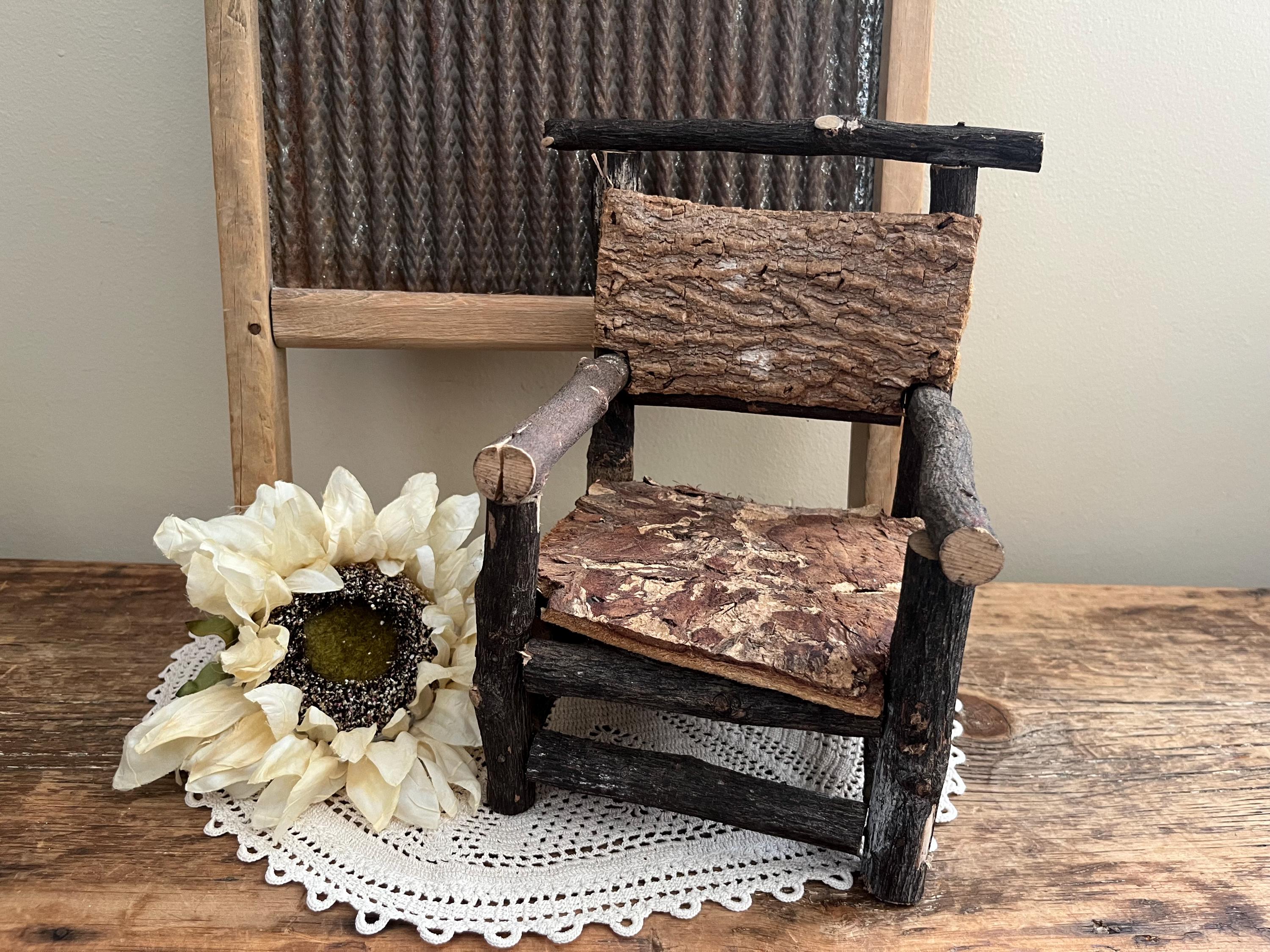 Rustic Twig Bench - Etsy, image size:3000x2250