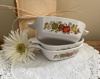 8 Piece Gift Set Corning Ware Spice of Life Casserole Dishes