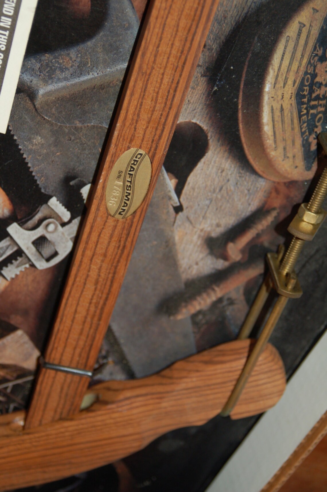 Craftsman Zebra Bow Saw Vintage Craftsman Classic Zebra Wood Etsy