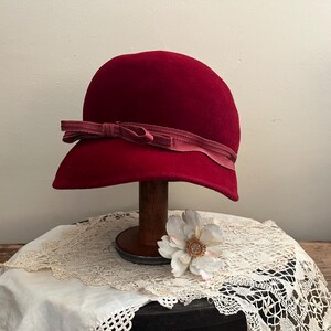 1940s Velour Hat - Etsy display picture 2