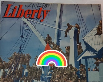 Rarest of Rare-was taken off the shelves- Liberty Magazine - September 22, 1945