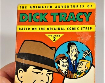 The Animated Adventures of Dick Tracy Vol. 2 VHS 1989 - Etsy