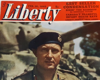 Very Very Rare- Liberty Magazine – February 10, 1945