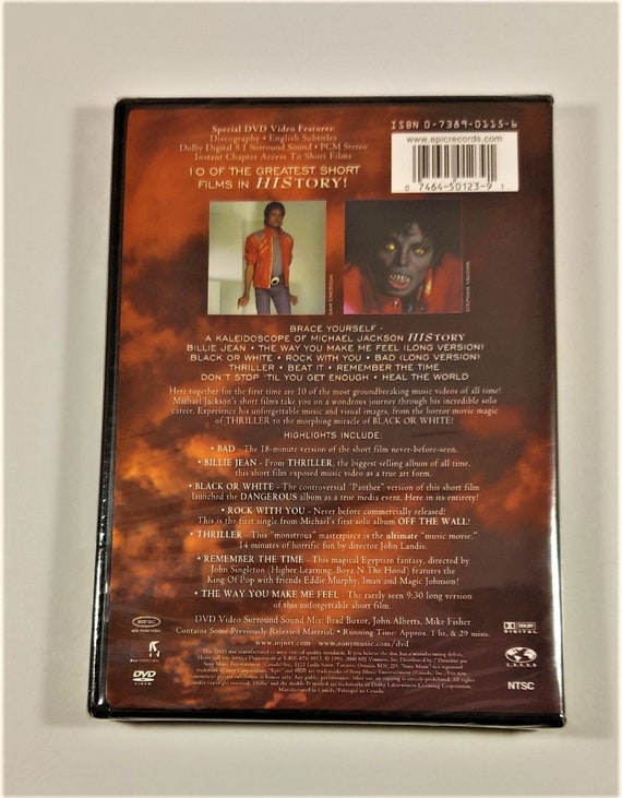 【MichaelJacksonGREATEST HITSHISTORY帯付LD】 Michael Jackson Video Greatest Hits History Japan LD