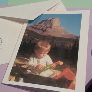 Gelimiteerde print uit de Jo Love Art Collection "Memories" kaart met envelop en sticker
