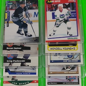 Random Vintage Hockey Trading Cards over 30 years old 1990-1994