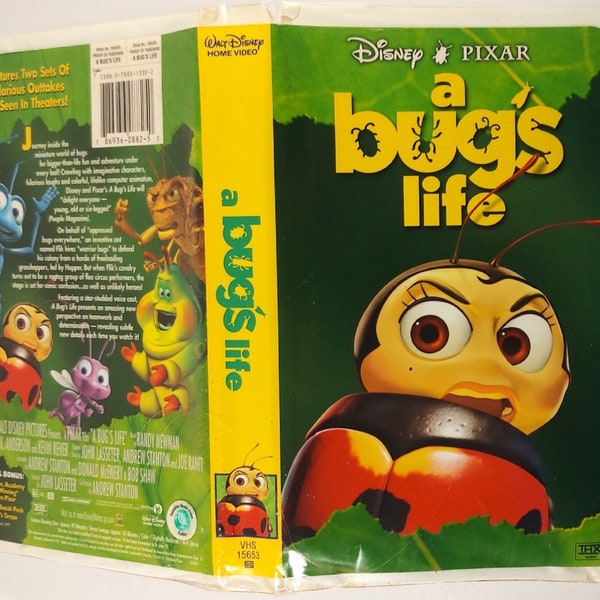 A Bug’s Life VHS (Francis Cover)-Limited Edition Walt Disney Home Video -1998-Canadian Version