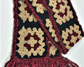 Grandma Square Schal - JLC Brand - handgemacht by moma jo