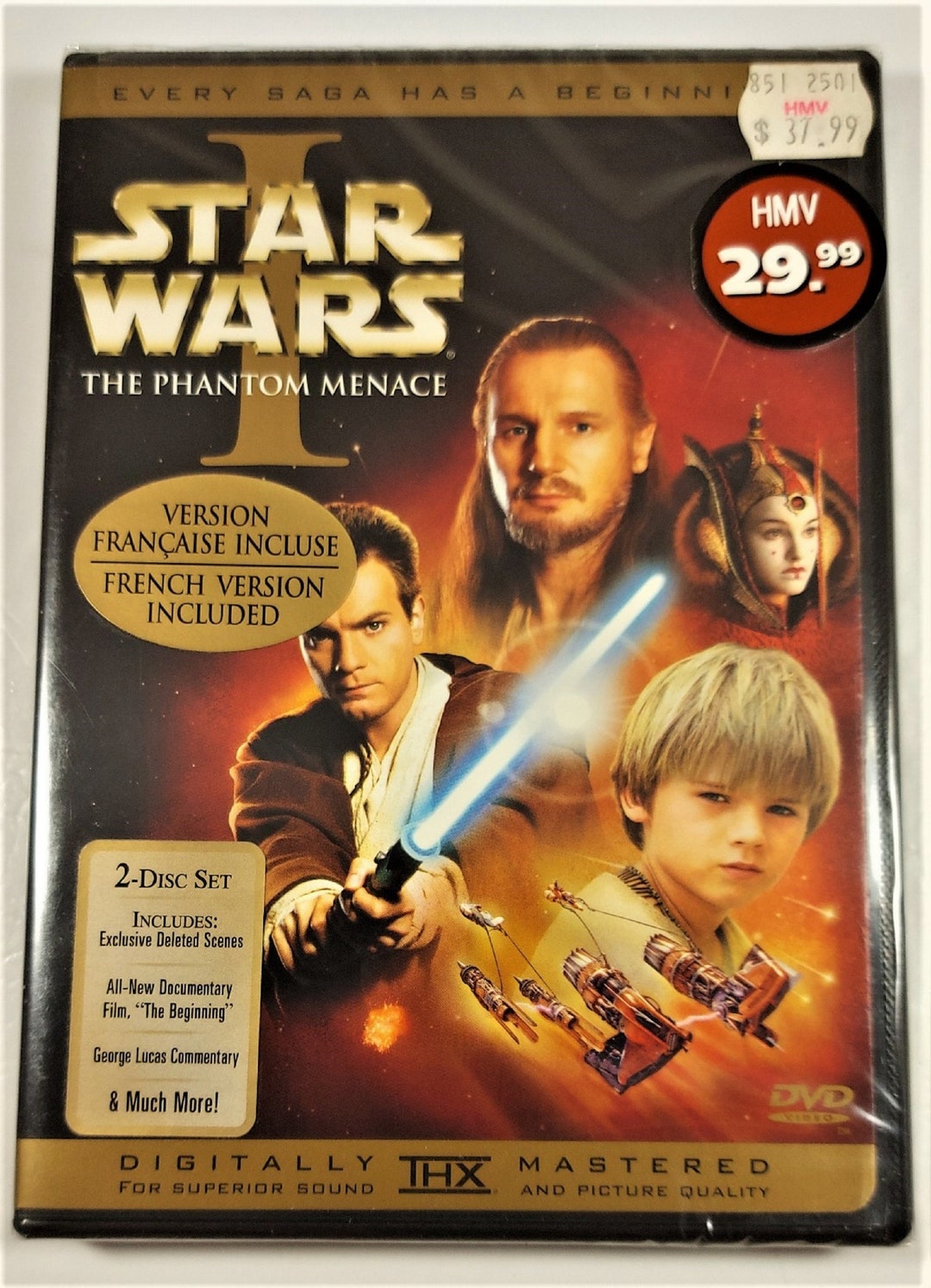 Vintage DVD (unopened) - Star Wars: Episode I – the Phantom