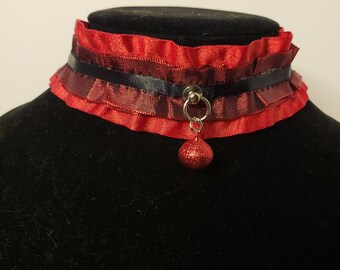 Gothic Kitten Play Collar Choker