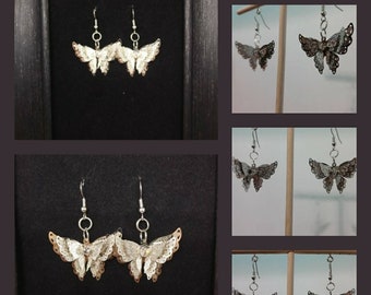 Silver butterflies Earrings