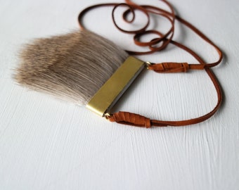 DEER - fur necklace (N)