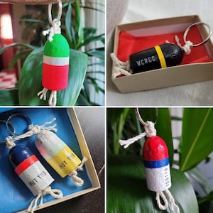 Custom Buoy Keychains - upcycled