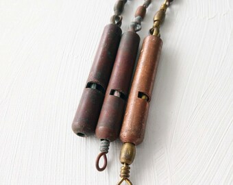 Vintage Copper Fishing Lure Necklaces - B36-B39 (N)