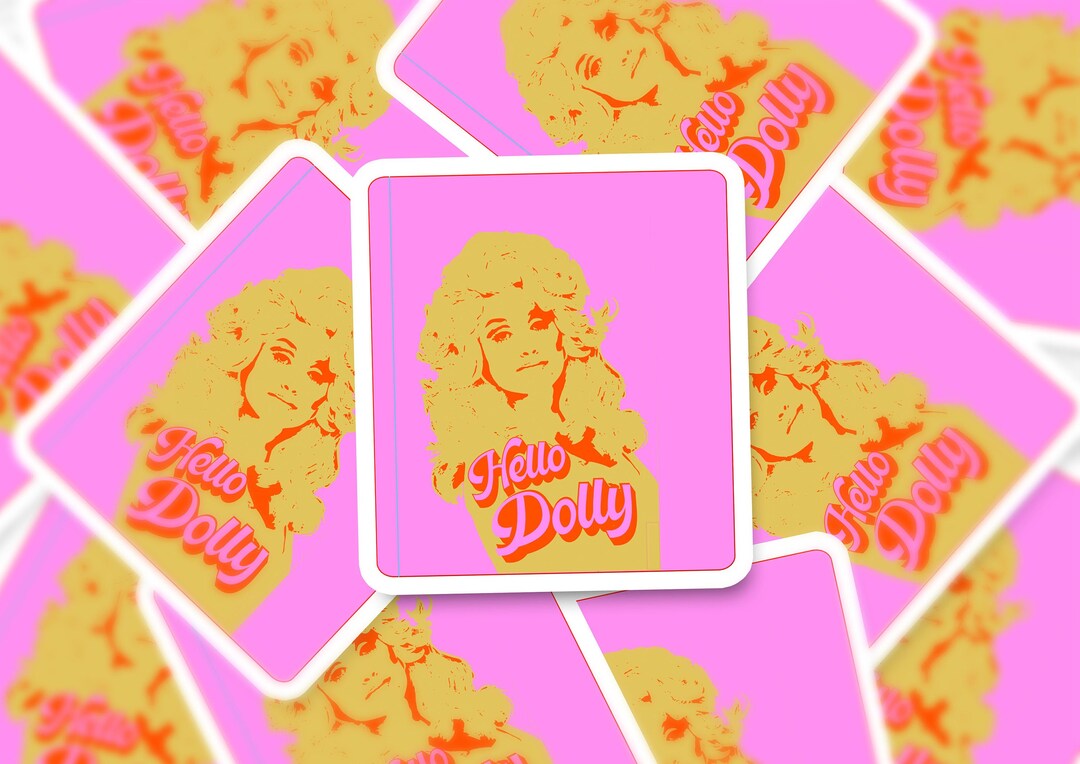 Dolly Parton Sticker WWDD Vinyl Decal Queen of Country Etsy