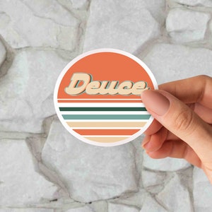 Tennis Player Sticker| Serve, Ace, Volley | Racket Decal | Decorate Racket Case