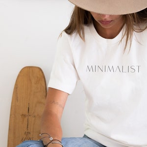 Minimalist T-shirt| Minimal Shirt |Minimalist TShirt| Minimal Shirt| Minimalist Top| Simple Gift| Simple Tee| Aesthetic Top
