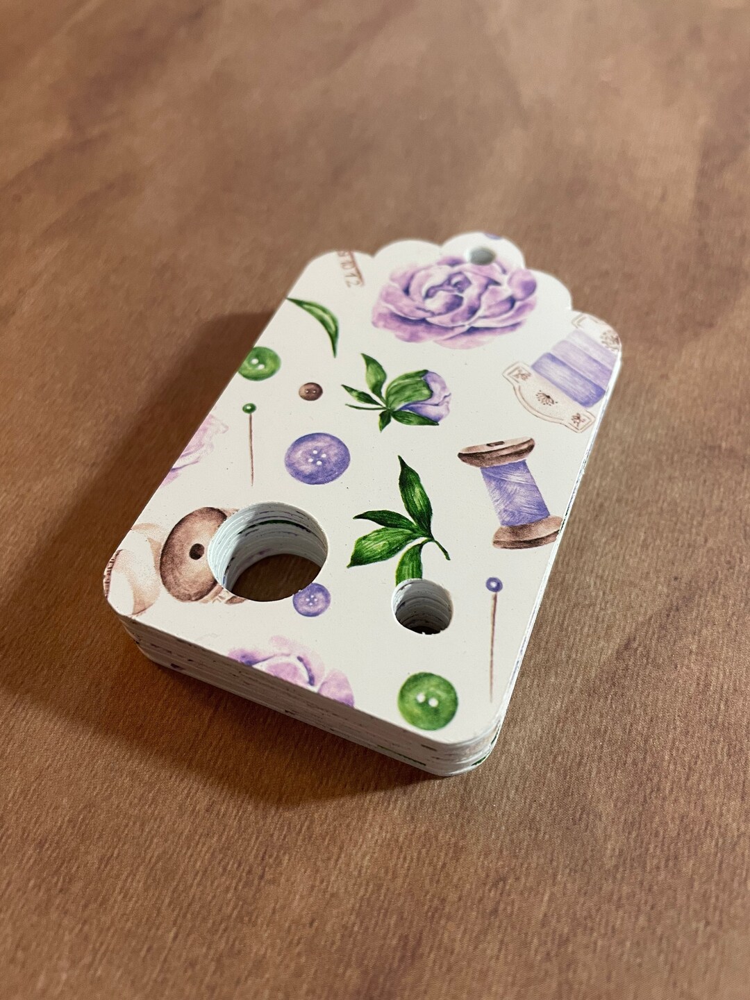 Floss Keepers/tags/drops Lilacs and Sewing Etsy