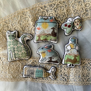 Cookie Cutters 1 - Kathy Barrick - Cross Stitch Design