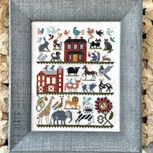 Animals…at Home, on the Farm, in the Wild - Kathy Barrick - Cross Stitch Design