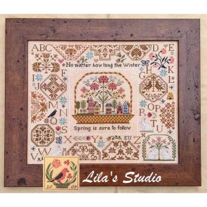 Spring Quaker - Lila&#39;s Studio - Cross Stitch Pattern
